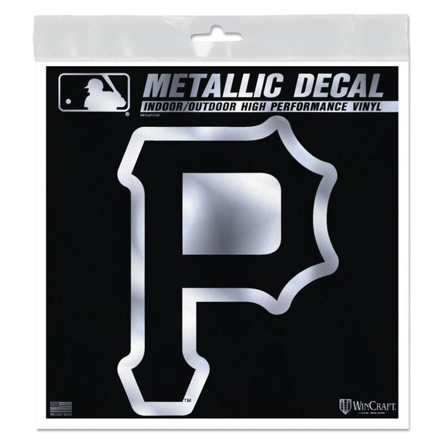 Pittsburgh Pirates Decal Metallic 6" x 6"