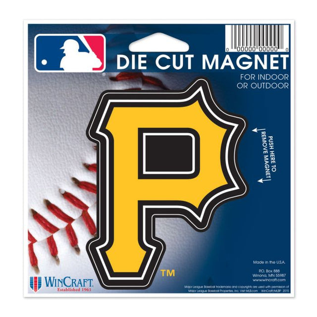 Pittsburgh Pirates Die Cut Magnet 4.5" x 6"