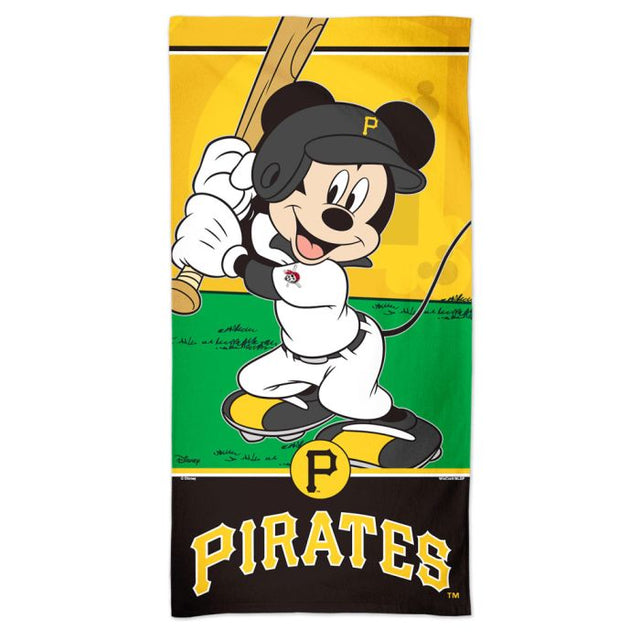 Pittsburgh Pirates / Disney MICKEY Spectra Beach Towel 30" x 60"