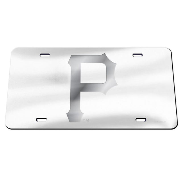 Pittsburgh Pirates FROST Acrylic Classic License Plates