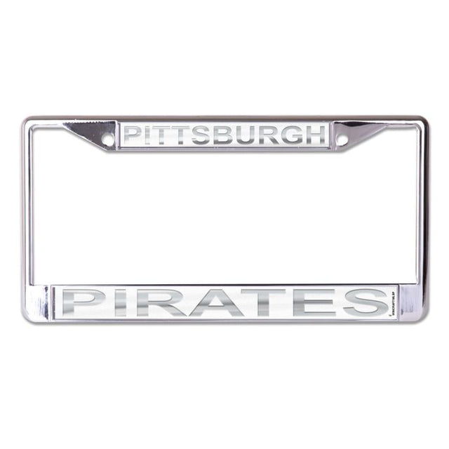 Pittsburgh Pirates FROST Lic Plt Frame S/L Printed