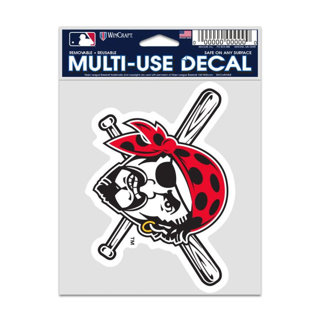 Pittsburgh Pirates Fan Decals 3.75" x 5"