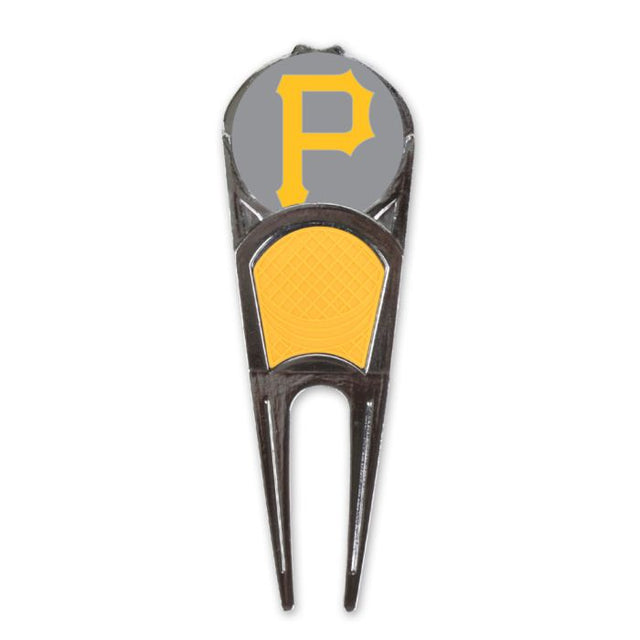 Herramienta para reparar marcas de pelotas de golf de los Piratas de Pittsburgh*