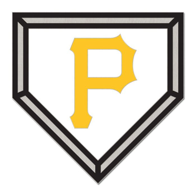 Pittsburgh Pirates HOME PLATE Collector Enamel Pin Jewelry Card