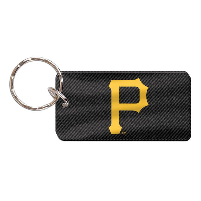 Llavero rectangular de los Piratas de Pittsburgh