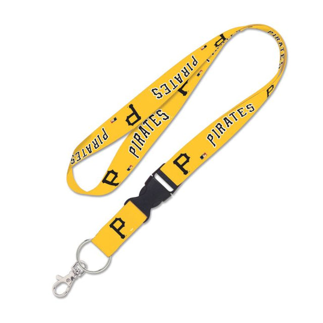 Pittsburgh Pirates Lanyard w/detachable buckle 1"