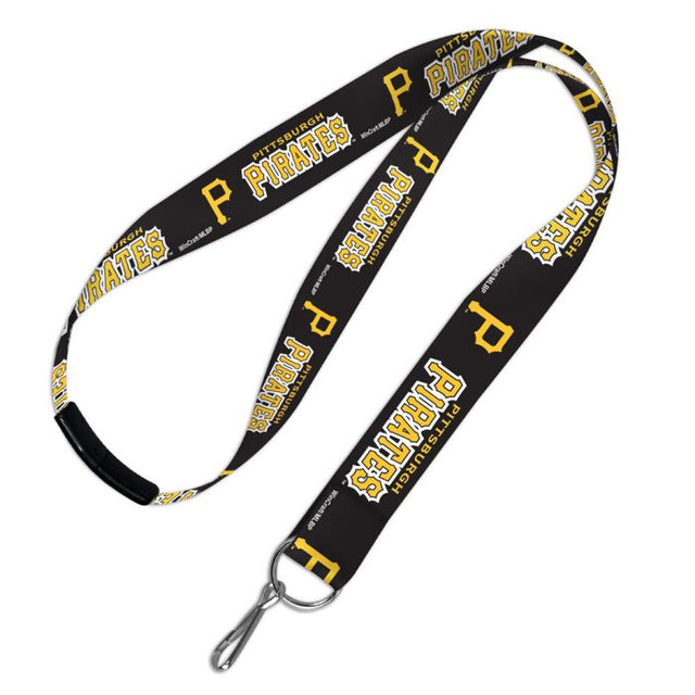 Pittsburgh Pirates Lanyards w/Breakaway 1"