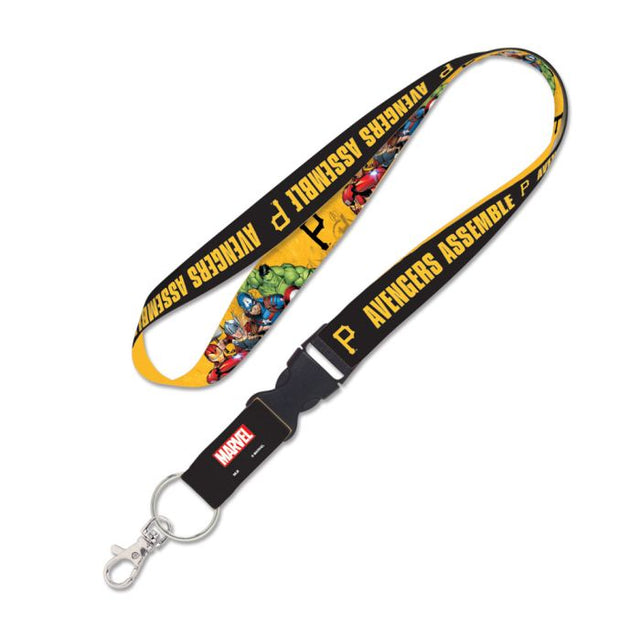 Pittsburgh Pirates / Marvel (c) 2021 MARVEL Lanyard w/detachable buckle 1"