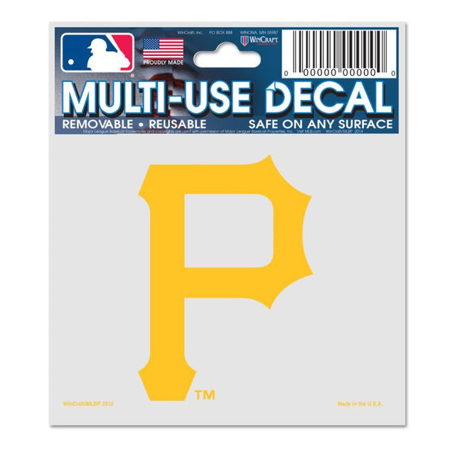 Pittsburgh Pirates Multi-Use Decal 3" x 4"