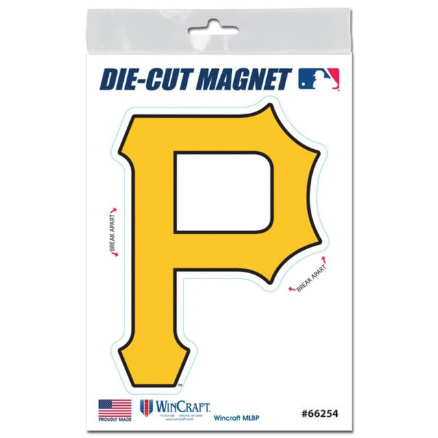 Imanes para exteriores de los Piratas de Pittsburgh de 3" x 5"