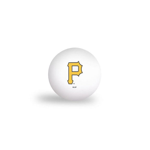 Pelotas de ping pong de los Piratas de Pittsburgh (paquete de 6)