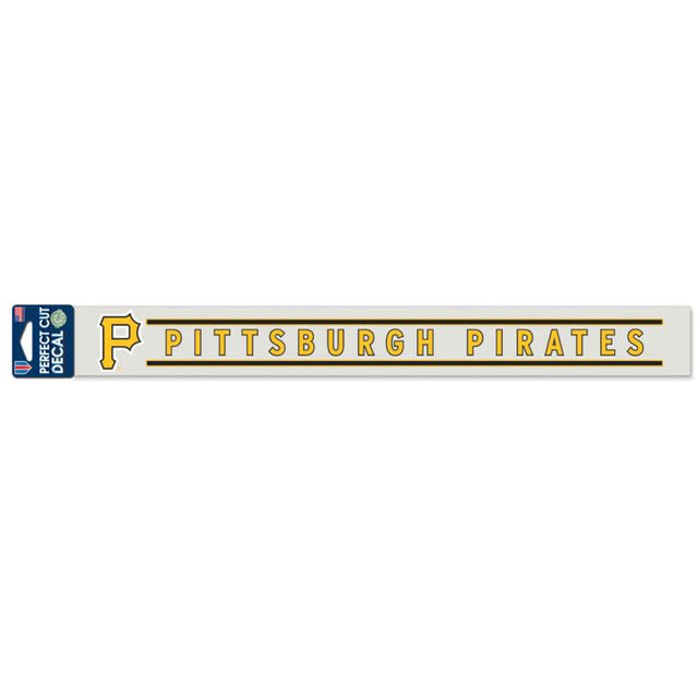 Pittsburgh Pirates Perfect Cut Decals 2" x 17"