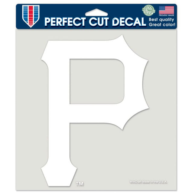 Pittsburgh Pirates Perfect Cut Decals 8" x 8"