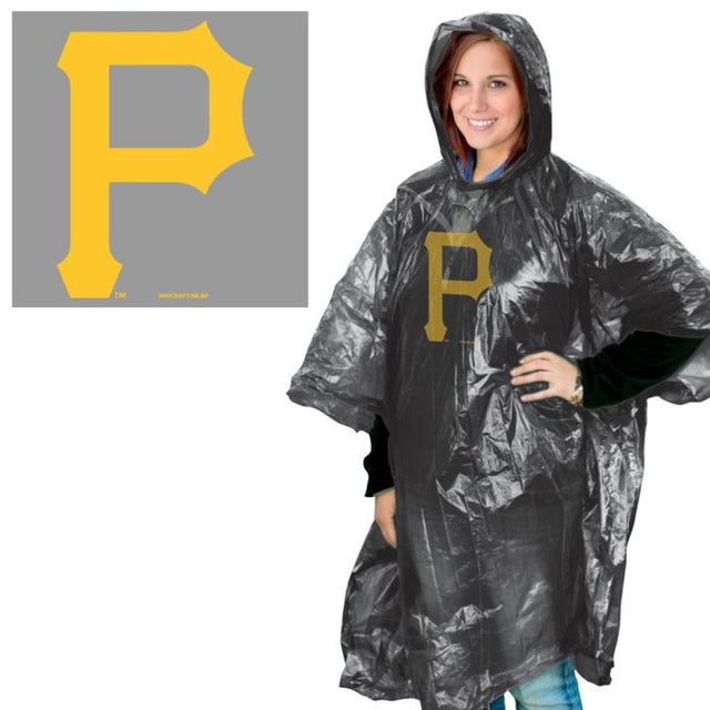 Poncho de lluvia de los Piratas de Pittsburgh