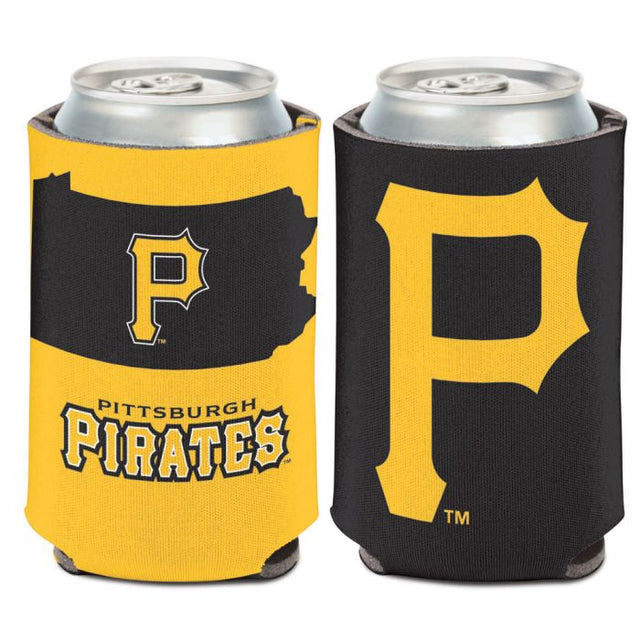 Enfriador de lata STATE SHAPE de Pittsburgh Pirates de 12 oz.