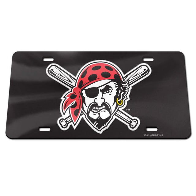 Pittsburgh Pirates Specialty Acrylic License Plate