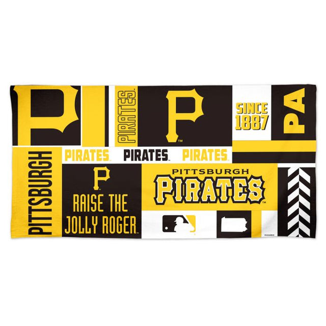 Pittsburgh Pirates Spectra Beach Towel 30" x 60"