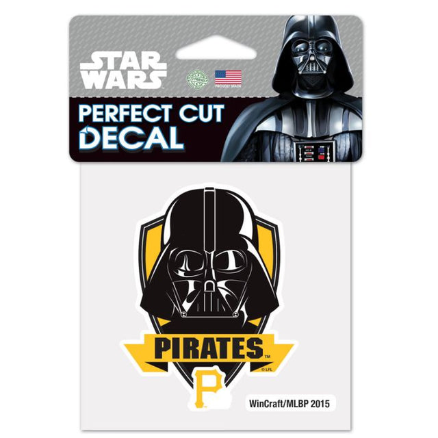 Pittsburgh Pirates / Star Wars Darth Vader Perfect Cut Color Decal 4" x 4"