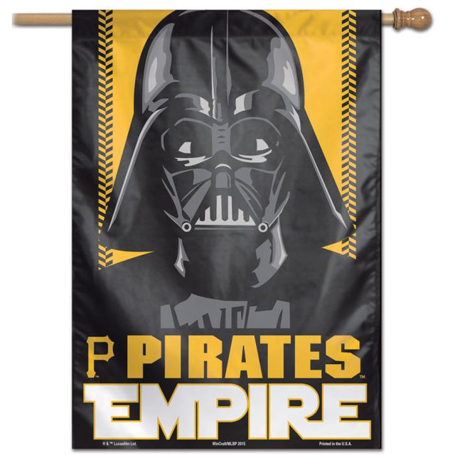 Bandera vertical de Star Wars de los Piratas de Pittsburgh de 28" x 40"