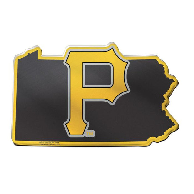 Pittsburgh Pirates State Acrylic Auto Emblem