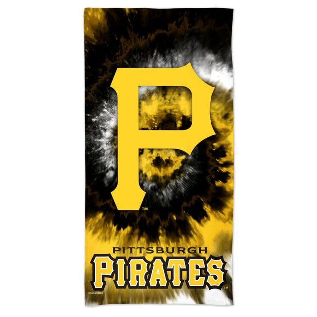 Pittsburgh Pirates TDYE Spectra Beach Towel 30" x 60"