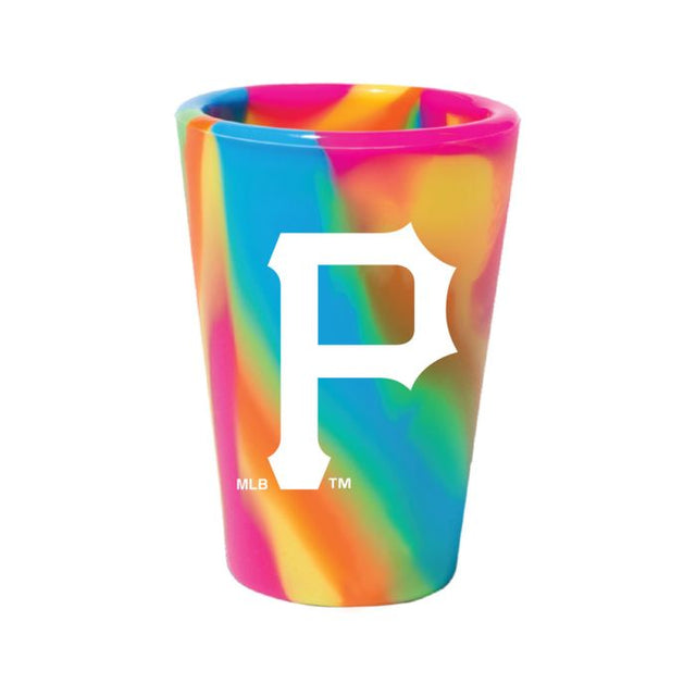 Pittsburgh Pirates hippie 1.5oz Silicone Shot Glass