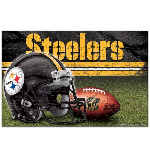 Rompecabezas de 150 piezas de los Pittsburgh Steelers en caja