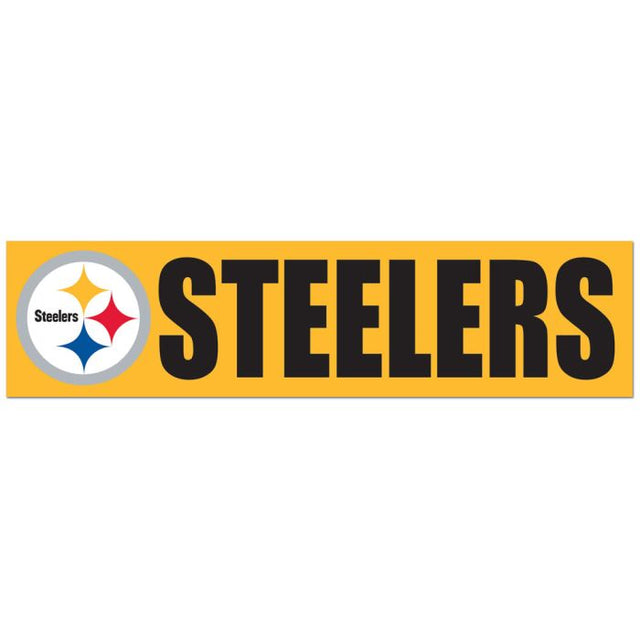 Pittsburgh Steelers Bumper Strip 3" x 12"