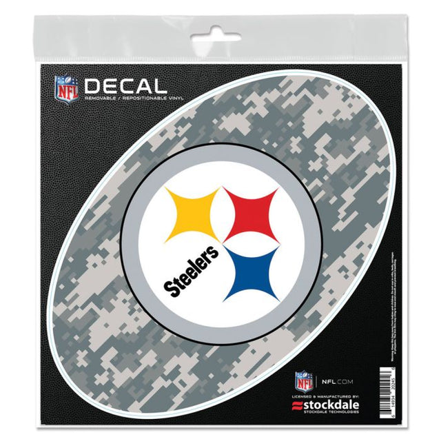 Pittsburgh Steelers CAMO All Surface Decal 6" x 6"