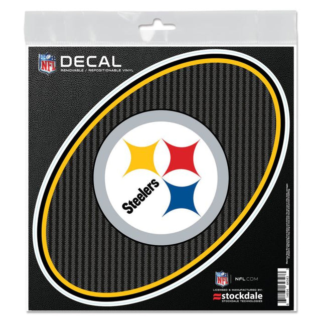 Pittsburgh Steelers CARBON All Surface Decal 6" x 6"