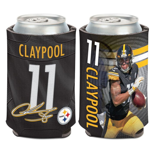 Enfriador de latas de 12 onzas de los Pittsburgh Steelers de Chase Claypool