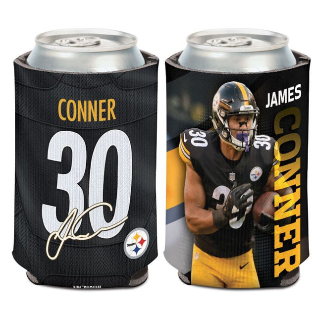 Enfriador de latas de 12 onzas de los Pittsburgh Steelers de James Conner