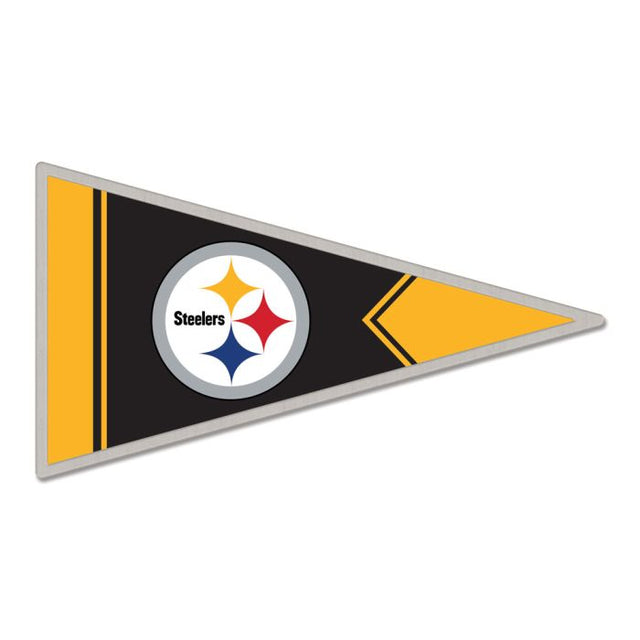 Tarjeta de joyería con pin de colección de los Pittsburgh Steelers