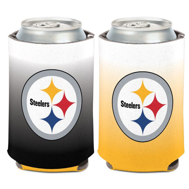 Enfriador de lata con baño de color Pittsburgh Steelers de 12 oz.