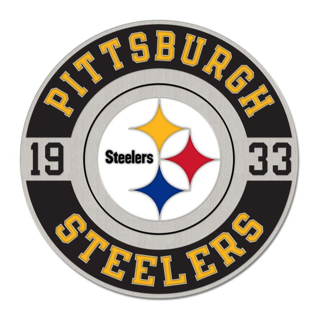 Pittsburgh Steelers Established Collector Enamel Pin Jewelry Card