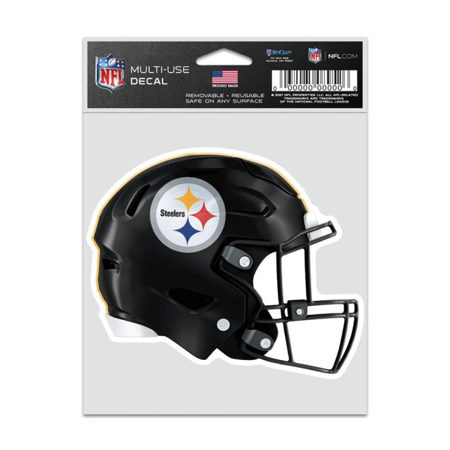 Pittsburgh Steelers Helmet Fan Decals 3.75" x 5"