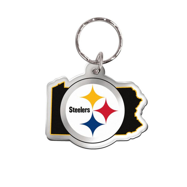 Llavero de los Pittsburgh Steelers de forma libre