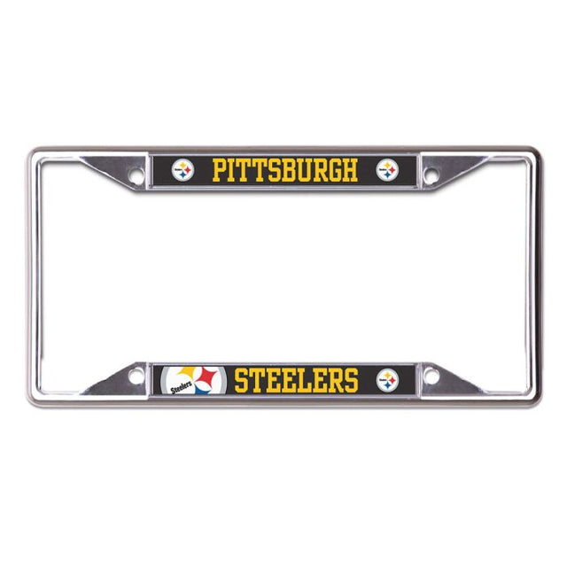 Pittsburgh Steelers MEGA Lic Plt Frame S/S Printed