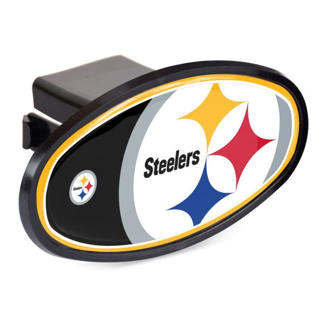 Receptor de enganche MEGA Oval de 2" de los Pittsburgh Steelers