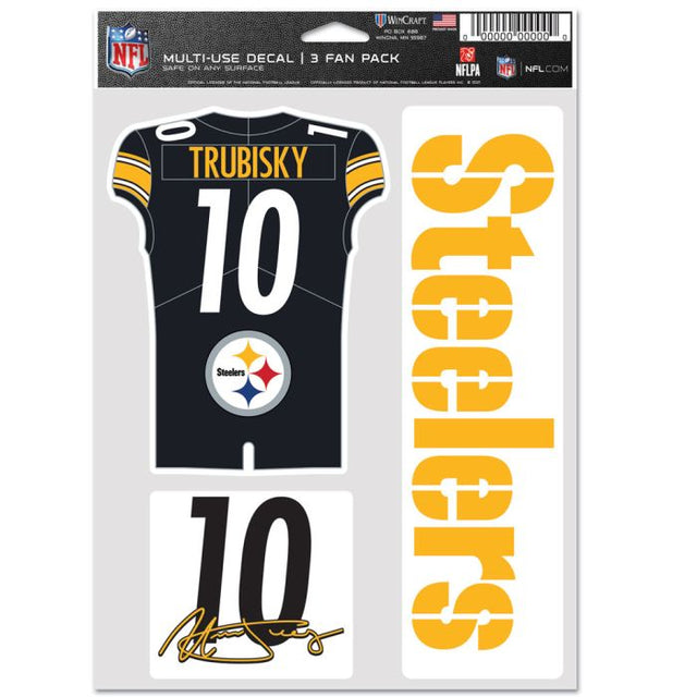 Pittsburgh Steelers Multi Use 3 Fan pack Mitchell Trubisky