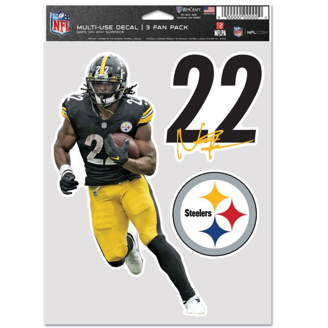 Pittsburgh Steelers Multi Use 3 fan Pack Najee Harris