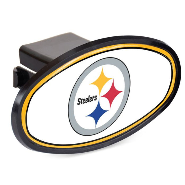 Receptor de enganche ovalado de 2" de los Pittsburgh Steelers