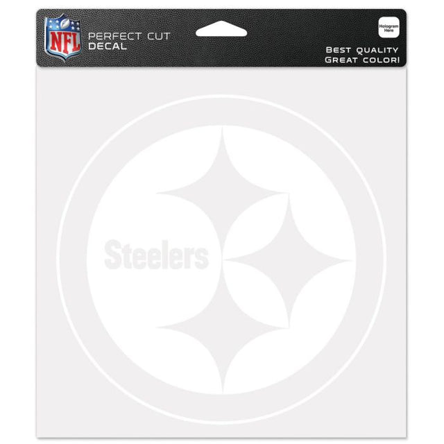 Calcomanías de corte perfecto de los Pittsburgh Steelers de 8" x 8"