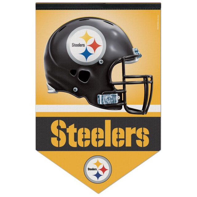 Pittsburgh Steelers Premium Felt Banner 17" x 26"