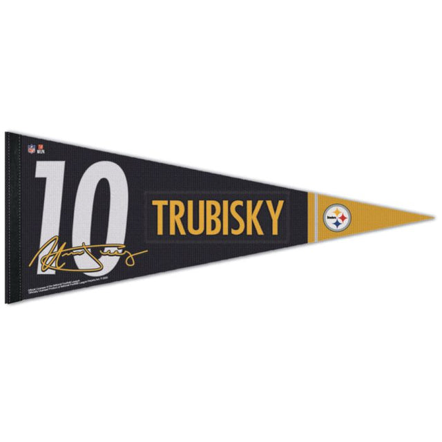 Pittsburgh Steelers Premium Pennant 12" x 30" Mitchell Trubisky