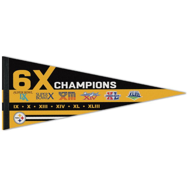 Pittsburgh Steelers Premium Pennant 12" x 30"