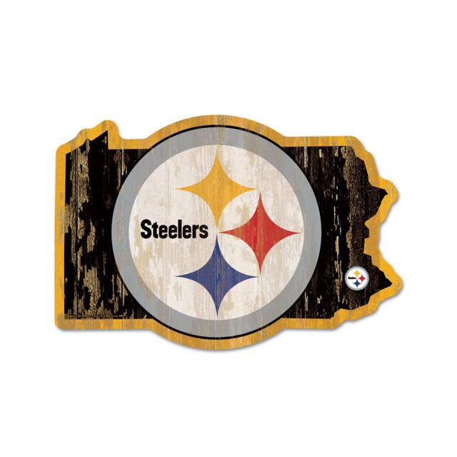 Pittsburgh Steelers STATE SHAPE