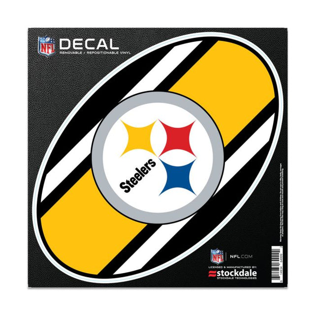 Pittsburgh Steelers STRIPES All Surface Decal 6" x 6"