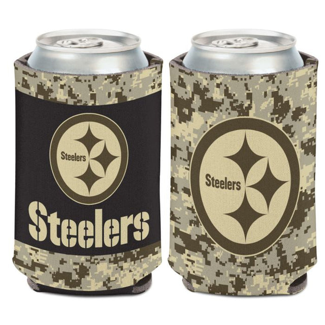 Enfriador de lata estándar de los Pittsburgh Steelers, 12 oz.