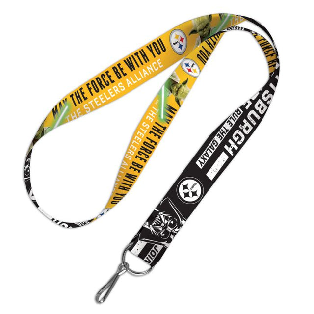 Pittsburgh Steelers / Star Wars Yoda/Vader Lanyard 1"